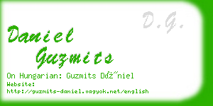 daniel guzmits business card